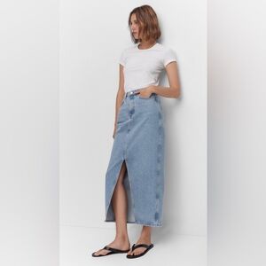 Mango denim skirt - new without tags - never worn